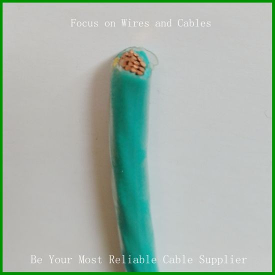 AWG10 AWG Size Customized Nylon Thhn Wire Cable for Building Construction