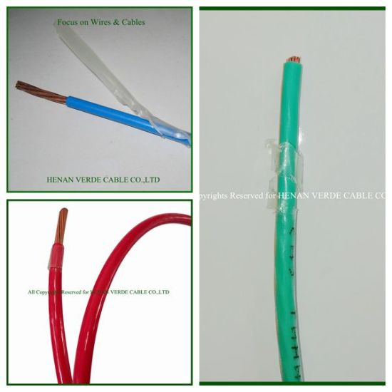 AWG6 AWG12 Nylon Jacket Thhn Cable Electric Wire for Building and Home appliance
