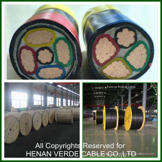 Multicore 50mm 95mm 120 150mm Aluminum Copper Conductor PVC XLPE Electric Power Cable