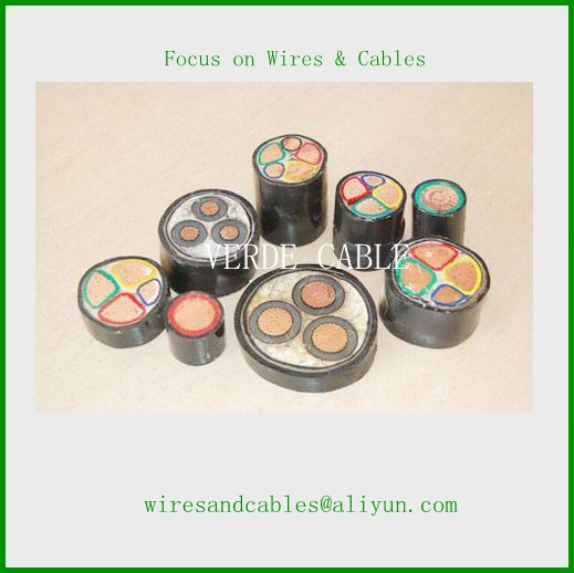 Hot Sale PVC / XLPE Insulated Armored Wire Cable, Underground Cable