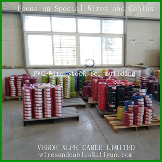 Different Size Customized PVC Wire Cable for Building or Construction