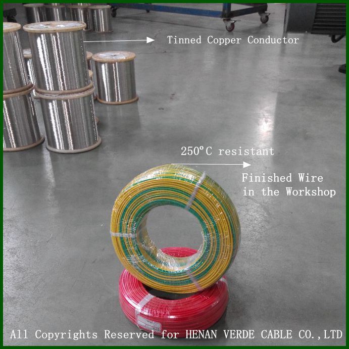 High Temperature 250º C PTFE PFA FEP Insulated Cable Teflon Electric Wire
