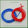 300V 10kv 20kv ~ 50kv AWG14 AWG16 Tinned Copper Wire High Temperature Silicone Cable