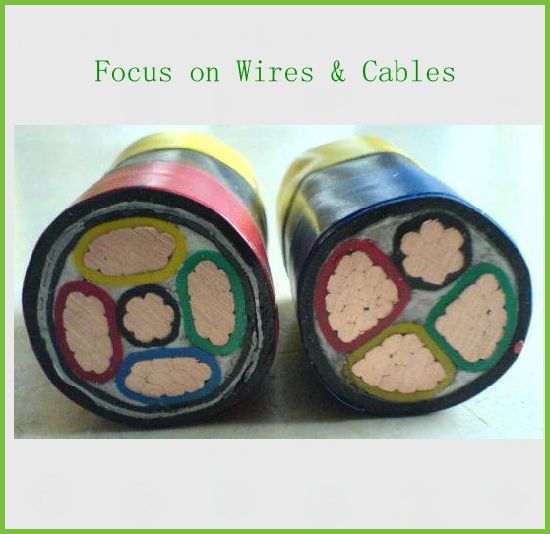 3core Power Electric Cables Electrical Undergroud Copper Wire XLPE PVC Cable