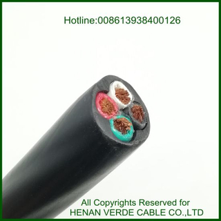 Copper Wire PVC Insulated Nylon Sheath Construction Installation Thhn Electric Power Cable