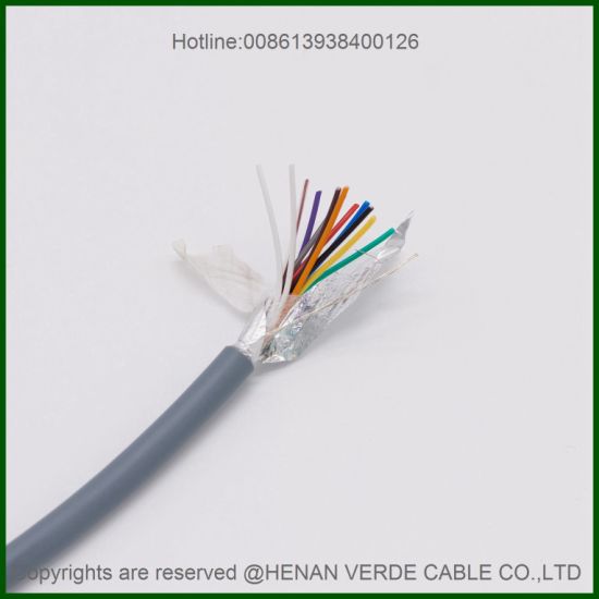 2core 8~ 37core Multi Core PVC Insulated Copper Wire Braided Shielded Signal Control Cable