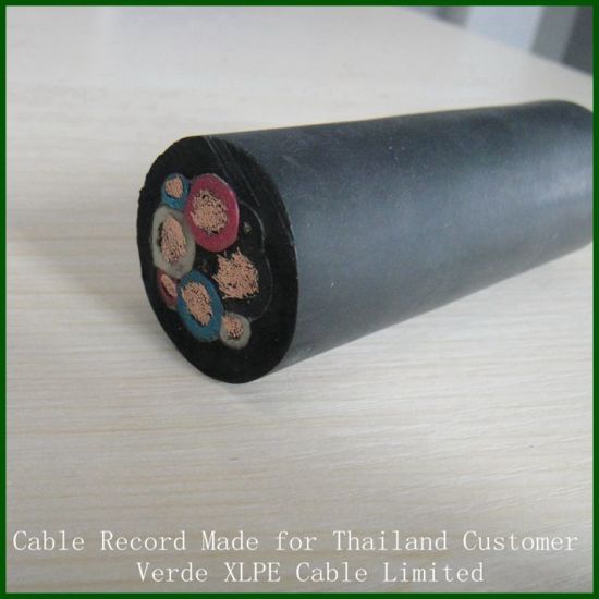 Oil Resistant Flexible Electric Wire Welding Rubber Cable 95mm2