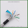 500MHz Twisted Pairs Shielded CAT6A Cat7 Signal Communication Network Cable