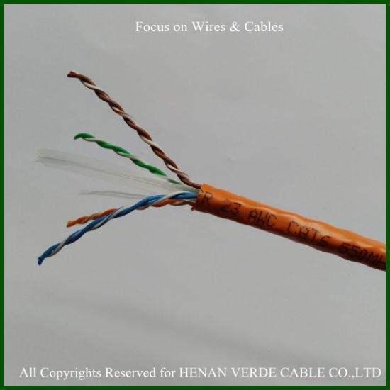 Tia/Eia -568c RoHS Cat5e Cable CAT6 LAN Cable