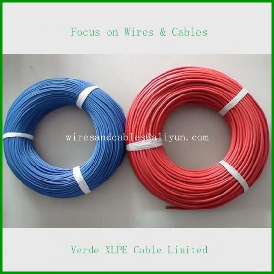High Temperature AWG Size Customized 14 18 20 22 26 Tinned Sliver Plated Copper Silicone Electric Cable PFA PTFE Teflon Coated Electrical Electronic Wire