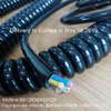Hot Sale UK Poland UAE Mexico 2core 4core 5core 7core RoHS PVC PUR Coiled Spiral Wire Cable