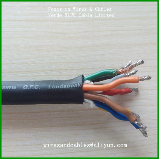 AWG18 AWG16 AWG22 AWG20 Twisted Pair Control Speaker Electric Wire & Cable