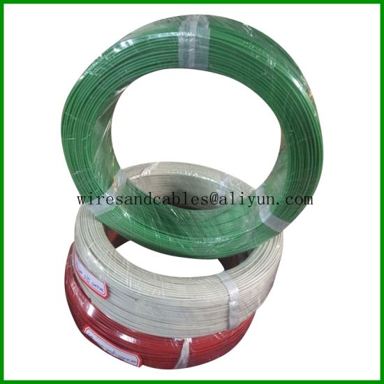 High Temperature AWG 10 12 14 18 AWG20 PTFE PFA Tinned Silver Plated Copper Electric Teflon Wire for Electronic Equipment