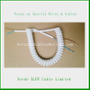 Hot Sale Pur Coiled Spring Wire Spiral Cable
