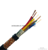 Screened Copper Conductor PVC Insulated Flexible Control Cable