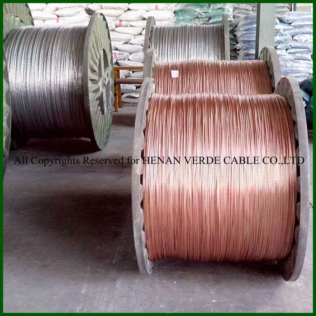 70mm2 95mm2 Bare Copper Ground Grounding PVC Cable Earth Wire for Power Project