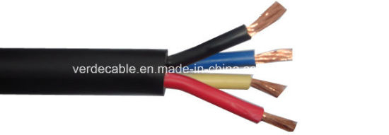 Multicore PVC Insulated Electric Wire Flexible Cable