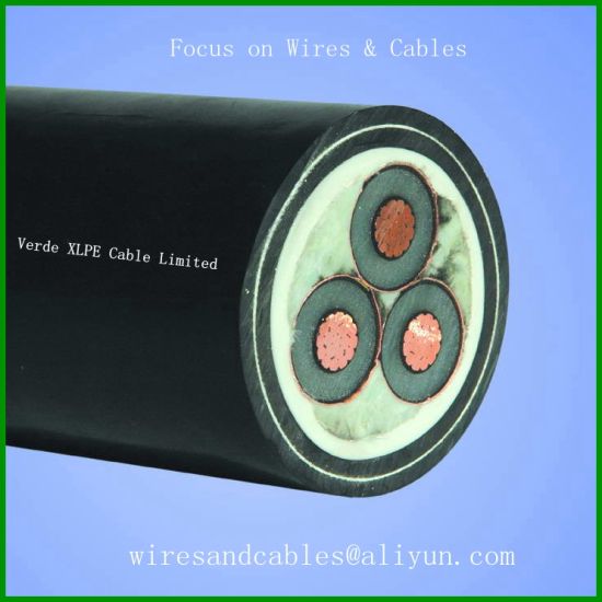 3core Power Electric Cables Electrical Undergroud Copper Wire XLPE PVC Cable