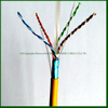 AWG Size Customized 550MHz UL RoHS Network Communication Cat5e CAT6 Cable