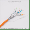 AWG23 4 Twisted Pairs Metal Wire Braided Shielded CAT6 CAT6A Network Cable