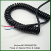2core 4core 0.25mm2 0.75mm2 Flexible PUR Coiled Spiral Wire Cable