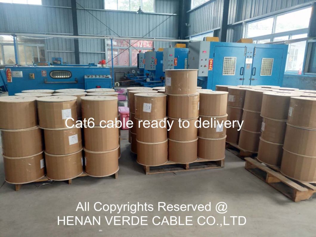 AWG23 UTP CAT6 Data Communication Cable Network Shield FTP LAN Cable