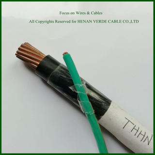 AWG10 AWG Size Customized Nylon Thhn Wire Cable for Building Construction