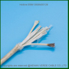 Tinned Wire Braided Shielded PFA PTFE Teflon Insulated Electronic Wire