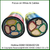 4X50mm2 95mm 120mm OFC XLPE PVC Insulated Nylon Coating RoHS PVC Sheath Electric Power Cables