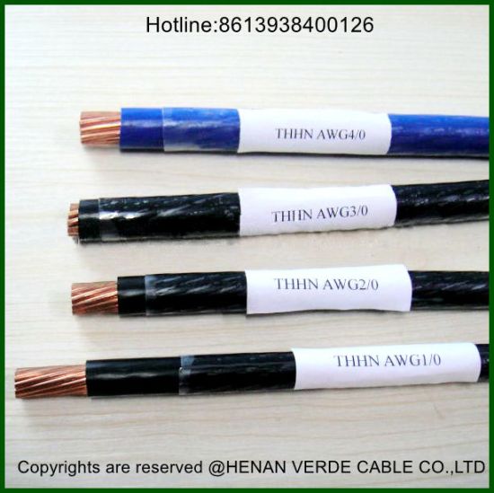 RoHS PVC Insulated Nylon Coated Building Light Wire Thhn Cable