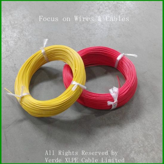 High Temperature AWG 10 12 14 18 AWG20 PTFE PFA Tinned Silver Plated Copper Electric Teflon Wire for Electronic Equipment