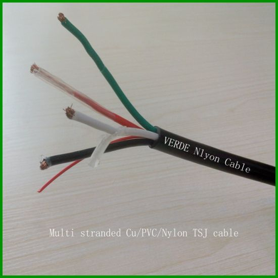 Stranded Copper PVC Insulated Nylon Sheath Tsj Thhn Cable