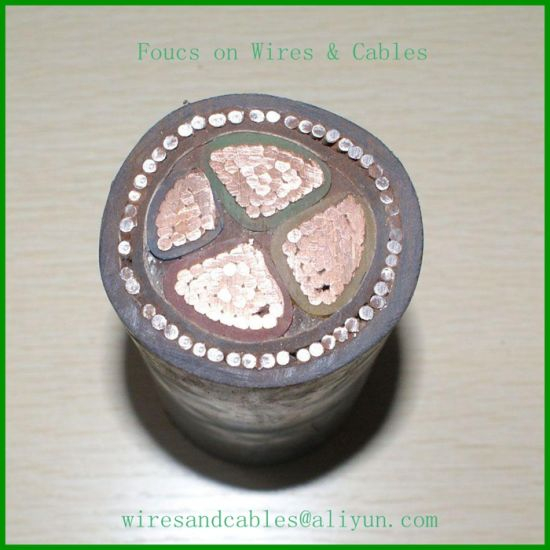 4core PVC Sheath XLPE Insulated Electrical Copper Wire Sta Swa Armored Electric Cable