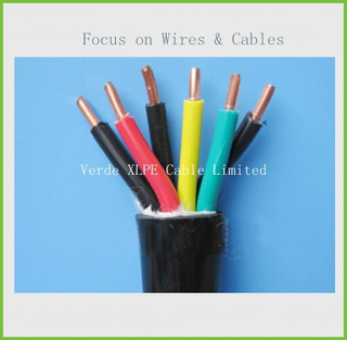 Flexible Multicore PVC Insulated Electric Cable Control Cable