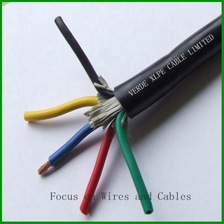 0.6/1kv Low Voltage Copper Conductor Fire Resisant PVC Insulated Electrical Power Wire Cable