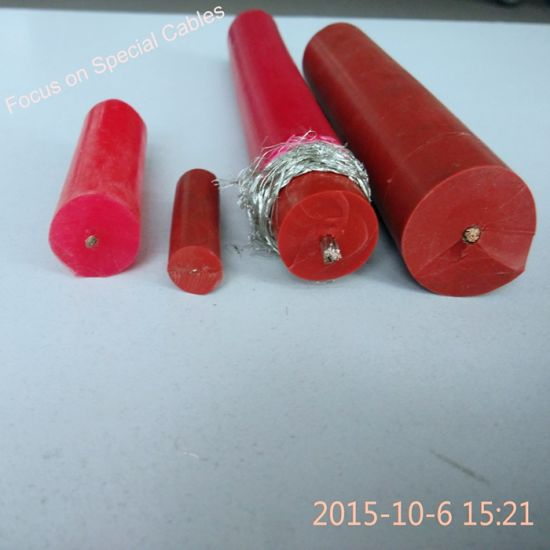 300V 500V 1kv 10kv ~ 50kv High Voltage 180degreetemperature Flexible Silicone Silicon Wire Rubber Cable