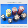 Fire Resistant Flexible Copper Wire RoHS PVC Rubber Insulated Welding Mining Control Electric Electrical Cable
