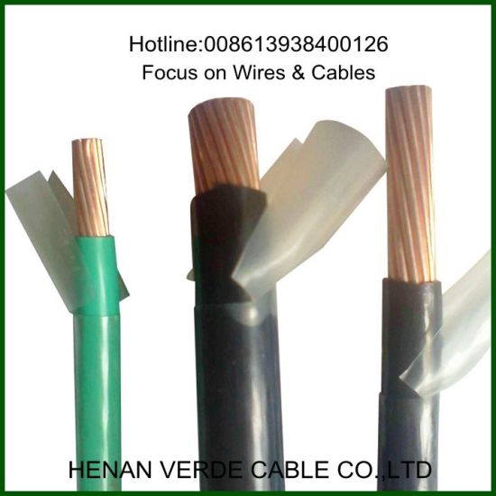 Stranded Copper Conductor PVC XLPE Insulated Nylon Thhn Building Wire Electrical Electric Cable