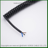 2core 4core 2.5mm 1.5mm Super Flexible Elastic PU PUR Coiled Spiral Cable