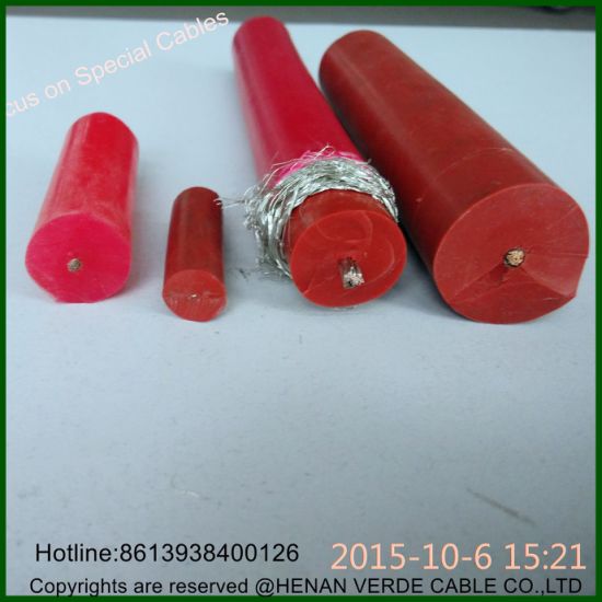 High Temperature Silicone Rubber Flame Retardant Braid Shielded Wire