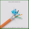 500MHz Twisted Pairs Shielded CAT6A Cat7 Signal Communication Network Cable