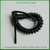 Poland UK Italy Customized Coiled Cable PUR Spiral Cable
