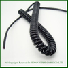 3core 5core 7core PVC PUR Coiled Spiral Electronic Cable