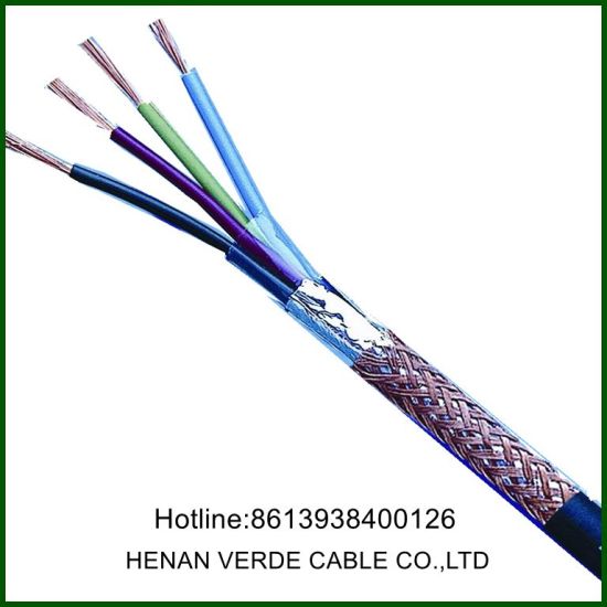 Pair Twisted Aluminum Mylar Shielded Copper Wire Braided Screen Signal Cable