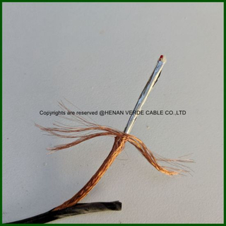 2pairs 4pairs Twisted Tinned Copper Wire LSZH PVC Insulated Shielded Audio Signal Cable