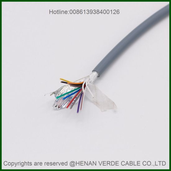 4cores 2pairs LSZH Lsoh Flame Resistance Wire Shielded Audio Control Cable
