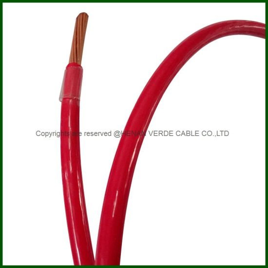 RoHS PVC Insulated Nylon Coated Building Light Wire Thhn Cable