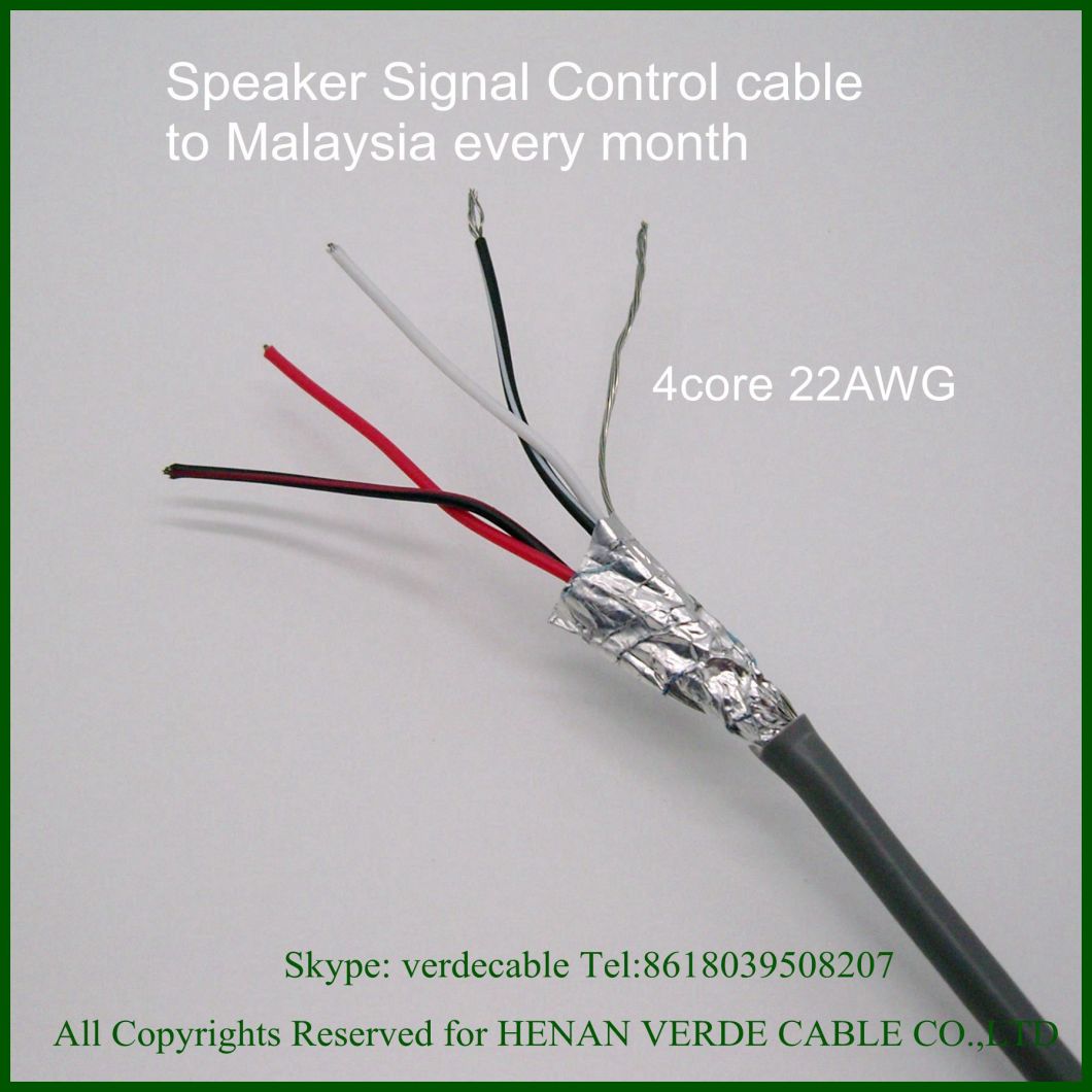2core 4core 5core 1.5mm 2.5mm2 Flexible Copper Wire PVC Speaker Audio Instrument Cable