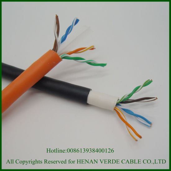 AWG23 Factory Customized FTP UTP CAT6 Cable Cat5e Network Computer Cables