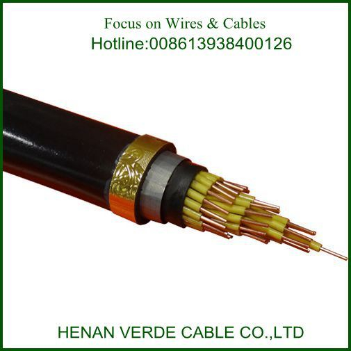 Multicore Copper PVC PE Insulated Building Electric Wire Control Cable